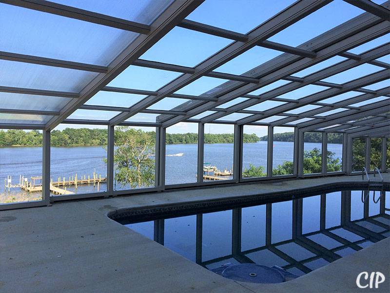 Pool Enclosure Lean-to closed - New Zealand