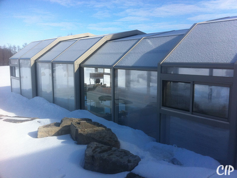 Retractable Pool Enclosure in Winter New Zealand