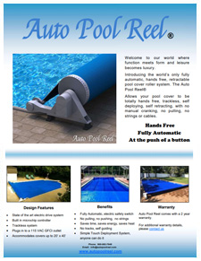 Auto Pool Reel Brochure Page Front